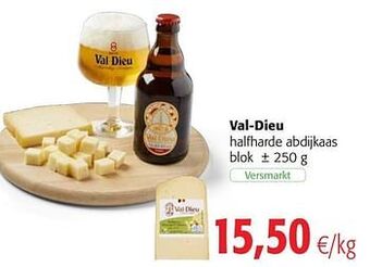 Colruyt Val-dieu halfharde abdijkaas aanbieding
