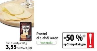 Colruyt Postel alle abdijkazen aanbieding