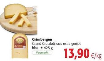 Colruyt Grimbergen grand cru abdijkaas extra gerijpt aanbieding