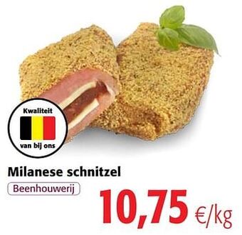 Colruyt Milanese schnitzel aanbieding