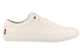Berca Shoes Levi’s Sneaker Laag Heren Woods - Wit aanbieding