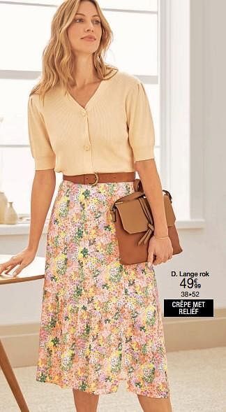 Damart Lange rok aanbieding