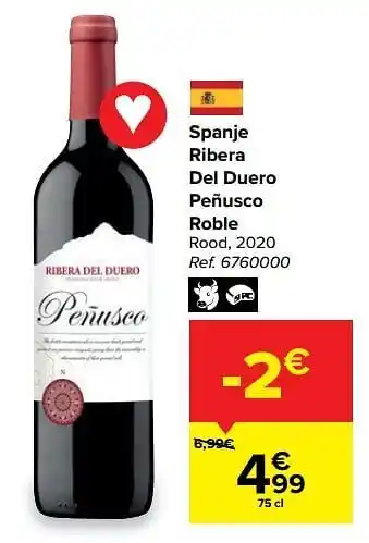 Spanje ribera del duero peñusco roble rood, 2020