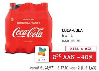 Spar Colruyt Coca-cola aanbieding