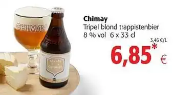 Colruyt Chimay tripel blond trappistenbier aanbieding