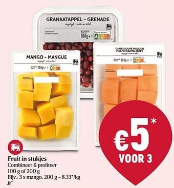 Delhaize Mango aanbieding