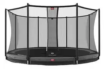 Dreamland Berg inbouwtrampoline met veiligheidsnet Favorit Inground Ø 4,30 m Grey aanbieding