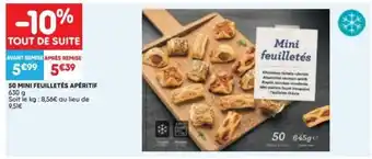 Leader Price 50 Mini Feuilletes Aperiitif aanbieding