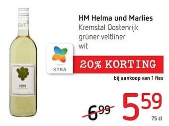 Hm helma und marlies kremstal oostenrijk grüner veltliner wit