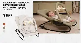 Relax met speelboog en verkleinkussen 28334518
