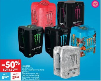 Leader Price Monster aanbieding
