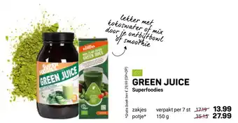Ekoplaza Green Juice Superfoodies aanbieding