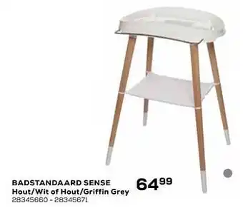 Supra Bazar Badstandaard sense hout-wit of hout-griffin grey 28345660 - 28345671 aanbieding
