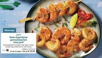 Bofrost Rode argentijnse garnaalstaarten easy peel aanbieding