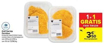 Carrefour Croc met kip carrefour aanbieding