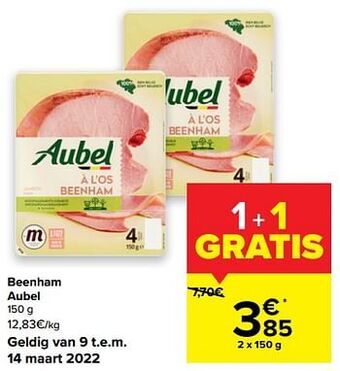Carrefour Beenham aubel aanbieding