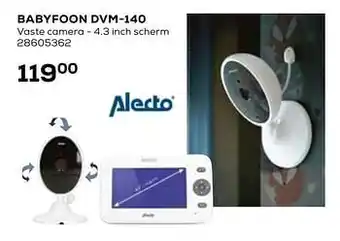 Alecto babyfoon dvm-140 28605362