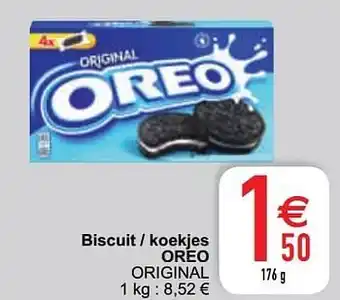 Cora Biscuit - koekjes oreo original aanbieding