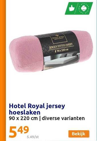 Action Hotel Royal Jersey Hoeslaken aanbieding