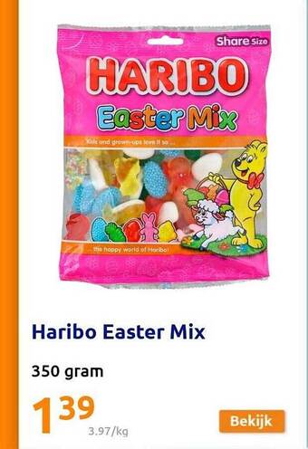 Action Haribo Easter Mix aanbieding