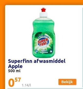 Superfinn Afwasmiddel Apple