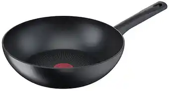 Tefal Wok So recycled 28 cm zwart