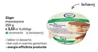 Züger mascarpone 250g