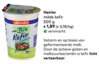 Heirler milde kefir 500 g