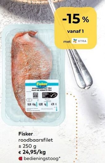 Bio Planet Fisker roodbaarsfilet aanbieding