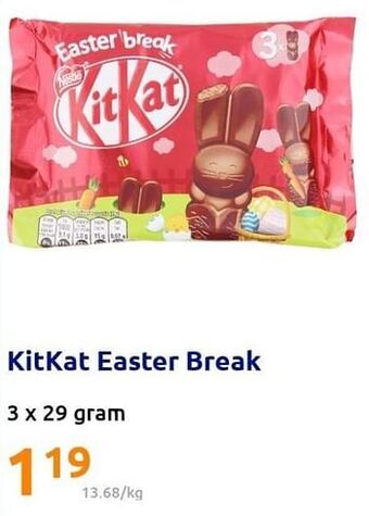 Action Kitkat easter break aanbieding
