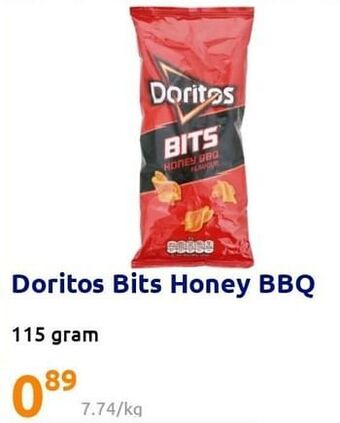 Action Doritos bits honey bbq aanbieding