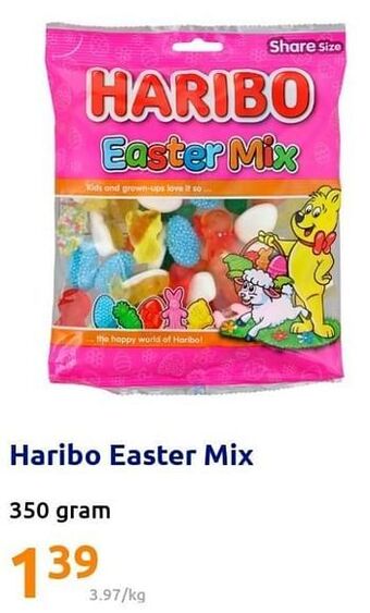 Action Haribo easter mix aanbieding