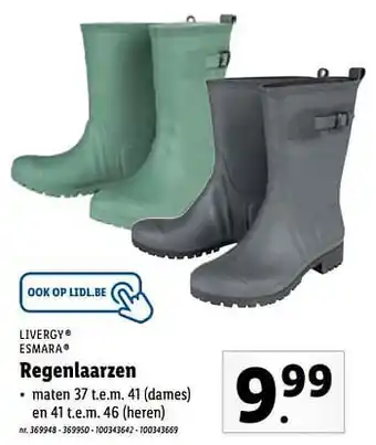 Regenlaarzen