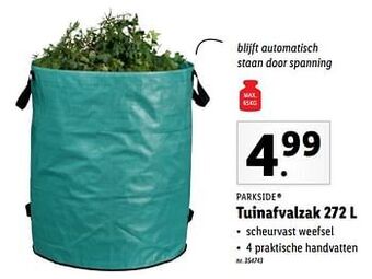 Lidl Tuinafvalzak aanbieding