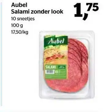 Spar Salami Zonder Look aanbieding