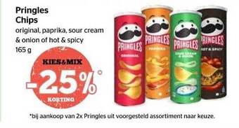 Spar Pringles Chips aanbieding