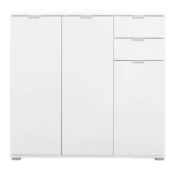 Leen Bakker Kast Alaska - wit - 101x107x35 cm aanbieding