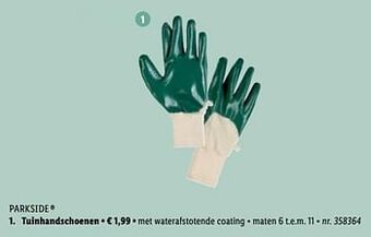 Lidl Tuinhandschoenen aanbieding