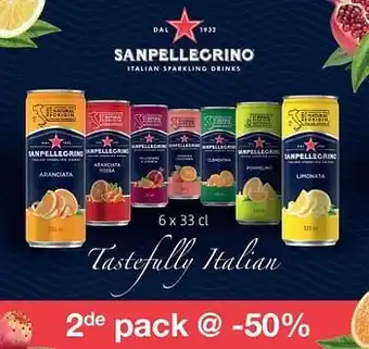 Sanpellegrino 2de pack @ -50%
