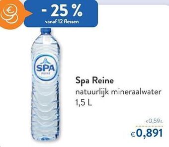 OKay Spa reine natuurlijk mineraalwater aanbieding