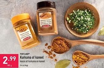 ALDI Kurkuma of kaneel aanbieding
