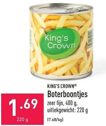 ALDI Boterboontjes aanbieding