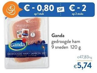 OKay Ganda gedroogde ham aanbieding
