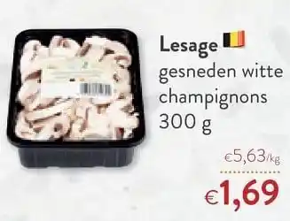OKay Lesage gesneden witte champignons aanbieding