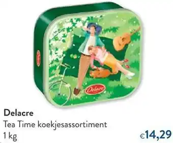 OKay Delacre tea time koekjesassortiment aanbieding