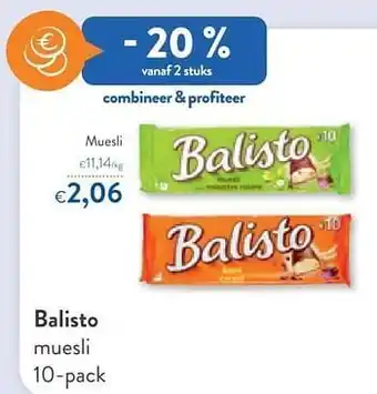 OKay Balisto muesli aanbieding
