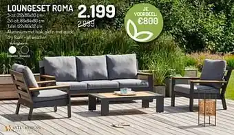 Oh Green Loungeset roma aanbieding