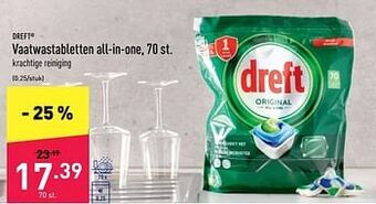 ALDI Vaatwastabletten all-in-one aanbieding
