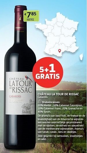 Château la tour de rissac cabardès