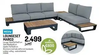 Loungeset marco